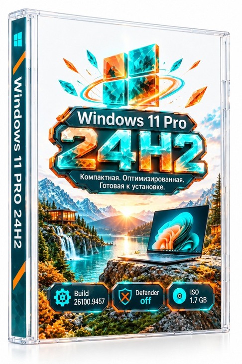 Windows 11 24H2 (Сборка 26100.9457) x64 Rus by Drive Edition OS